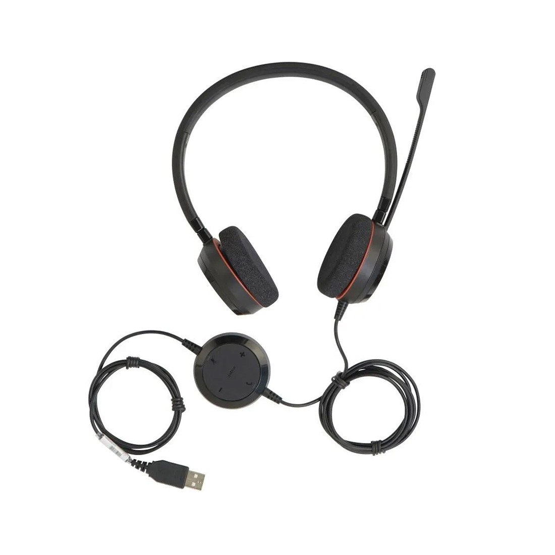Jabra 4999-829-409 гарнитура EVOLVE 20 SE Stereo, UC, Оголовье; USB, кожзаменитель
