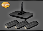 Беспроводной удлинитель HDMI сигнала LKV388DM+3TX - фото 1 - id-p112388339