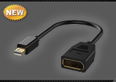 Конвертер c DisplayPort на HDMI/DVI HDP01 Mini DP на DP