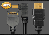 Угловой кабель HDMI версия 2.0 полная поддержка 4K2K HDMI-HDMI Up to Straight 0.3 m