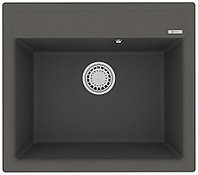 Кухонная мойка из кварцгранита LEMARK HANKA 570 цвет: Серый шёлк (9910017)