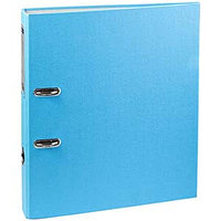 Папка-регистратор OfficeSpace, 50 мм, бумвинил, с карманом на корешке, голубая.