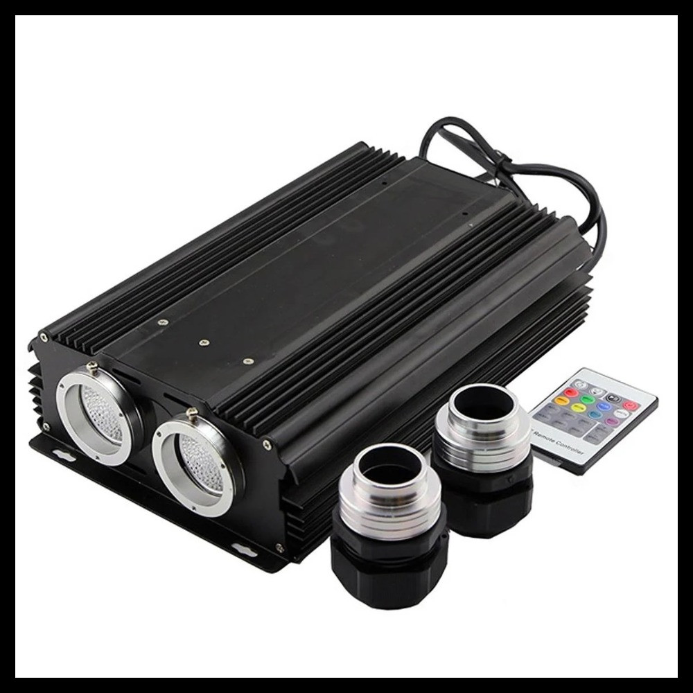 Проектор "Звёздное небо" с двойным выходом для турецкого хамама (с пультом,45W, эффект смены и фиксации цвета), фото 1