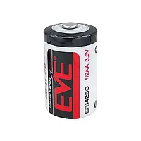 Батарейка литиевая EVE ER14250 1/2AA 3.6V  для счётчиков газа ,воды, электроэнергии, тепла