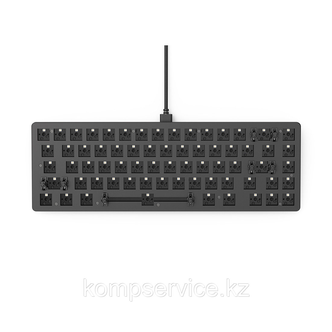 Основа клавиатуры Glorious GMMK2 Compact Black (GLO-GMMK2-65-RGB-B) - фото 1 - id-p112393145