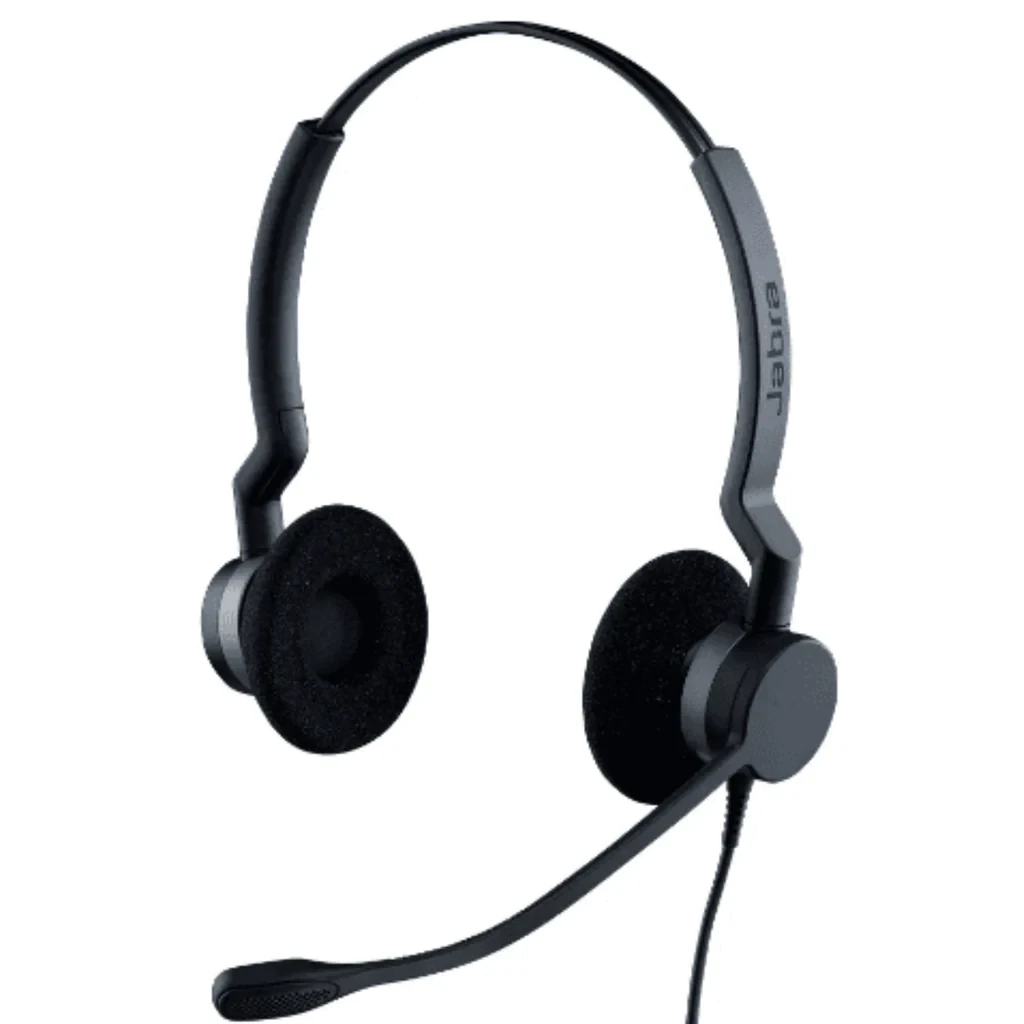 Jabra 2389-820-109 гарнитура проводная BIZ 2300 QD Wideband Duo, UC