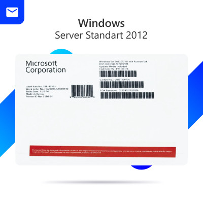 Microsoft Windows Server 2012 Standard R2 DVD OEI (конверт) - фото 1 - id-p112009628