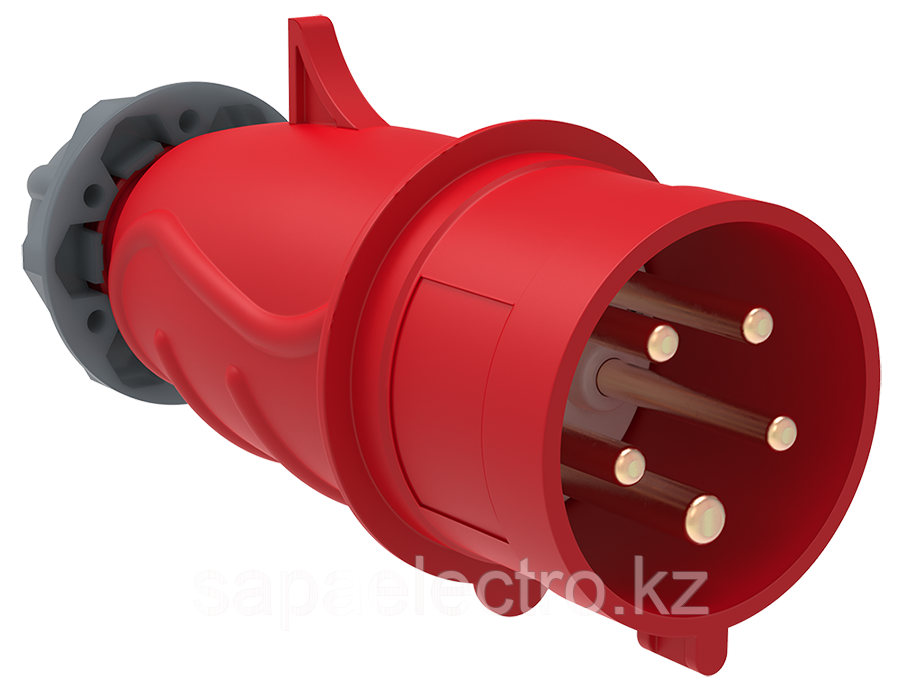 Вилка переносная ССИ-015 16А-6ч/200/346-240/415В 3Р+РЕ+N IP44 MAGNUM IEK