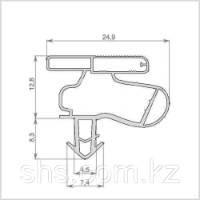 Уплотнитель для холодильника BOSCH FD 9409 х.к. 1150*580 мм