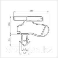 Уплотнитель для холодильника BOSCH FD 9409 х.к. 1150*580 мм