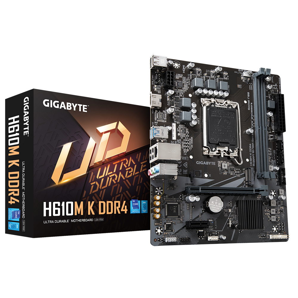 Материнская плата GIGABYTE H610M K DDR4