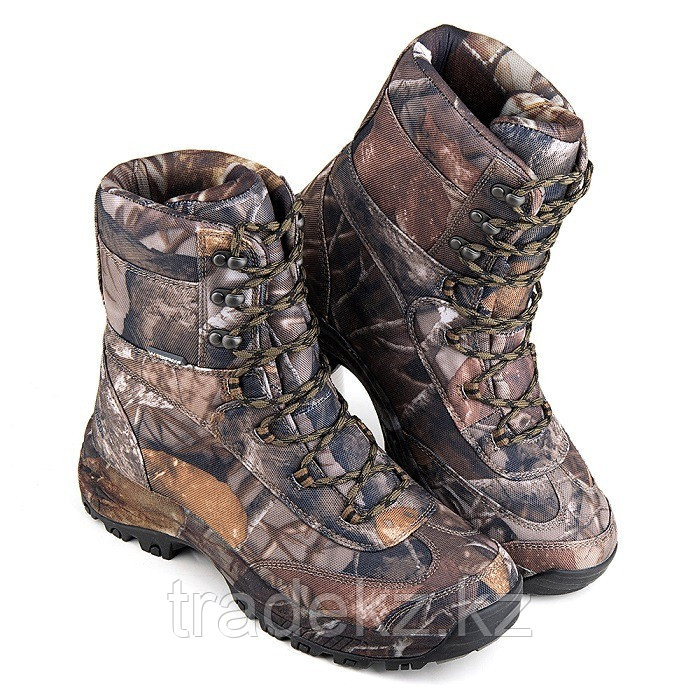 Ботинки мужские трекинговые ЭлитСпецОбувь WANNGO (OXFORD 1000D/камуфляж черно-коричневый), размер 43