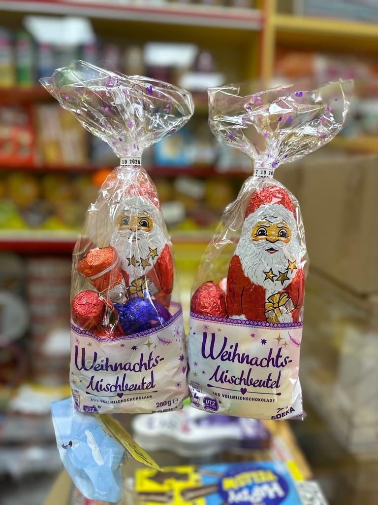 Новогодние подарки из Германских сладостей "Weihnachts-Mischbeutel"  (250гр.) в ассортименте