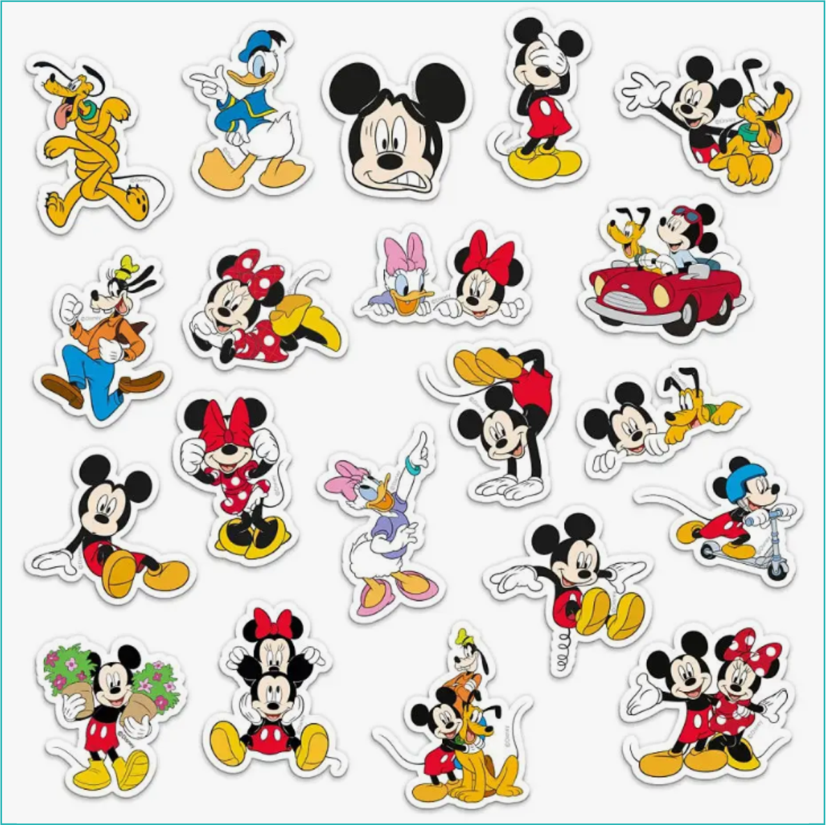 Набор декоративных магнитов "Микки Маус" (Disney) 20шт. - фото 2 - id-p112404997