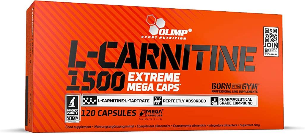 Жиросжигатель L-Carnitine 1500 Extreme Mega Caps, 120 caps, Olimp Nutrition - фото 1 - id-p112405403