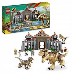 Lego Jurassic World Центр для посетителей: Т-рекс против Раптора 76961