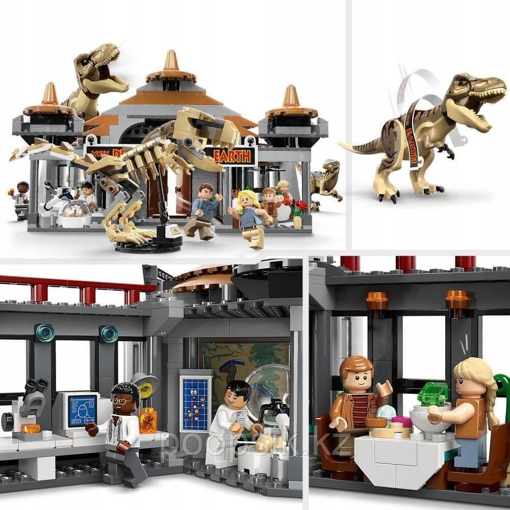 Lego Jurassic World Центр для посетителей: Т-рекс против Раптора 76961 - фото 3 - id-p112414342
