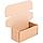 Коробка картонная самосборная с ушками 27.5x9.5x9.5 см, фото 3