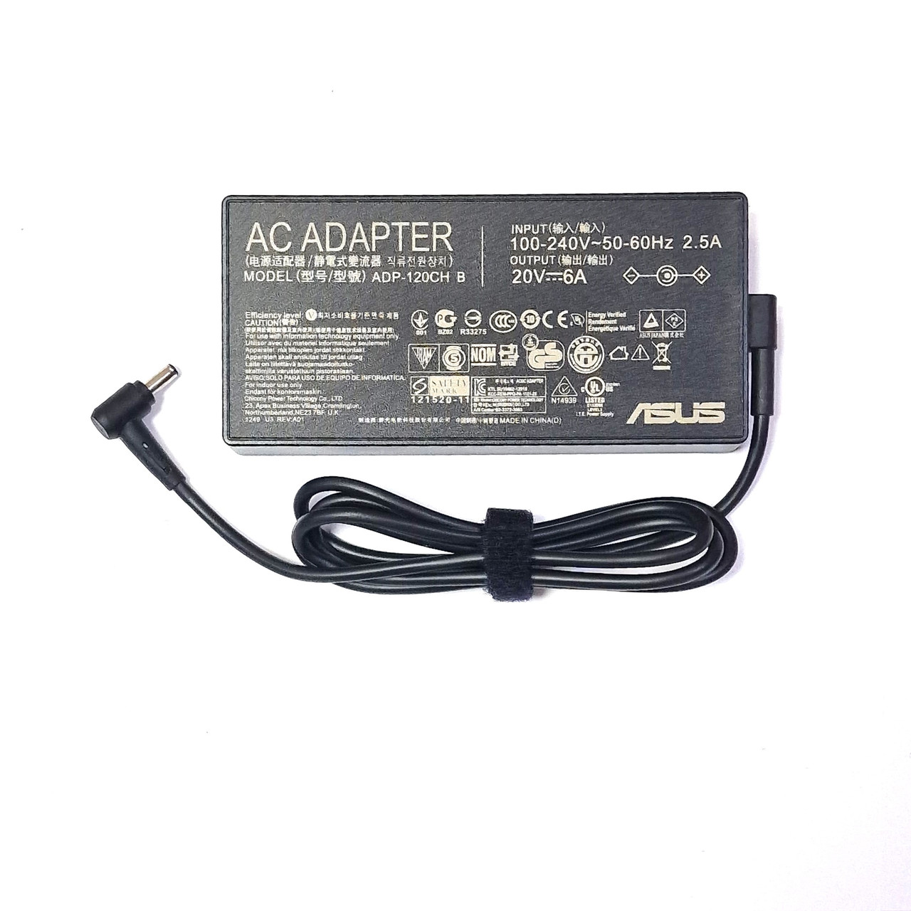 Блок питания для ноутбука Asus 20V 6A 120w 4.5*3.0mm