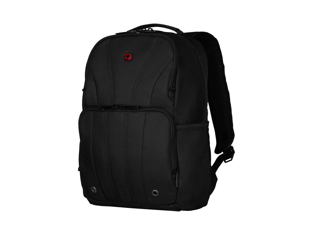 Рюкзак для ноутбука 12-14'' WENGER BC Mark, черный, полиэстер, 30x18x45 см, 18 л - фото 1 - id-p112416685
