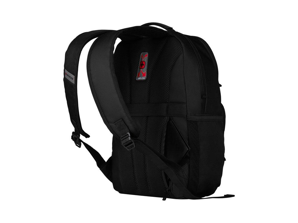 Рюкзак для ноутбука 12-14'' WENGER BC Mark, черный, полиэстер, 30x18x45 см, 18 л - фото 2 - id-p112416685