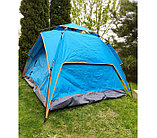 Палатка туристическая  JJ-003 синяя, фото 2