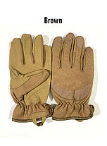 Перчатки тактические "Helper" Brown (Коричневый) L, фото 3