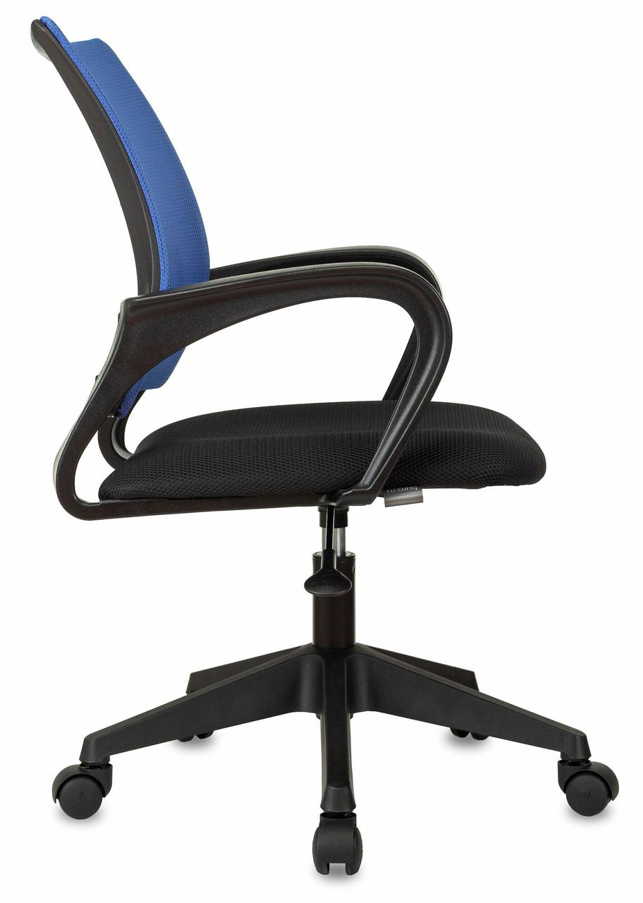 Кресло рабочее Бюрократ синий / черный - фото 4 - id-p111034890