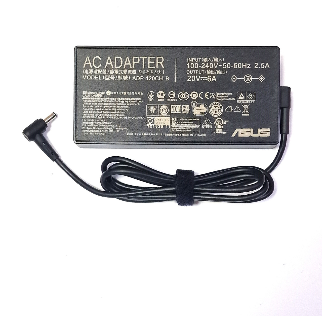 Блоки питания 120W Asus Zenbook UX534 UX534F UX550 UX562 UX563 UX564 Q528 Q537 Q538 Q546 Q547 20V 6A 4.5x3.0mm