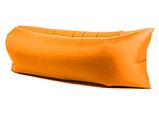 Надувной диван-лежак LAMZAC Hangout (Желтый), фото 5