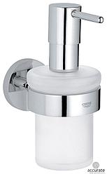 GROHE Essentials Дозатор жидкого мыла с держателем, хром (40448001)(40394001)