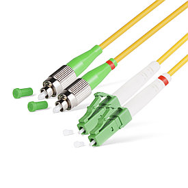 Патч талшықты-оптикалық сым FC/APC-LC/APC SM 9/125 Duplex 3.0мм 1 м