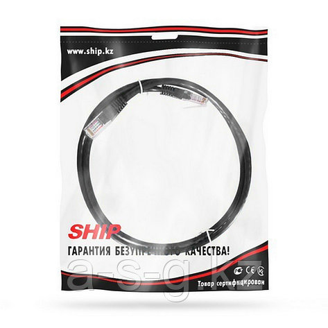 Патч сым SHIP Cat.5e UTP LSZH RJ-45 0.5 м S3025BK0050-P, фото 2