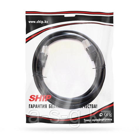 Патч сым SHIP Cat.6 FTP LSZH RJ-45 3 м S7025BK0300-P, фото 2