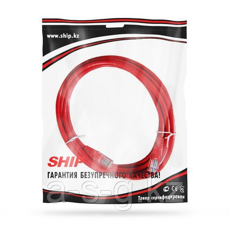 Патч Сым SHIP Cat.5e UTP LSZH RJ-45 3 м S3025RD0300-P, фото 2