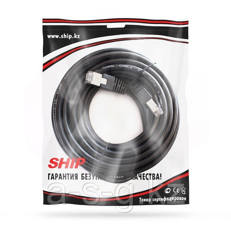 Патч сым SHIP Cat.6 FTP LSZH RJ-45 5 м S7025BK0500-P, фото 2