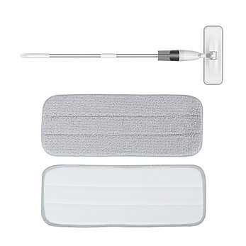 Насадка для швабры Deerma Spray Mop TB500 двухсторонняя из микрофибры (4шт), фото 3