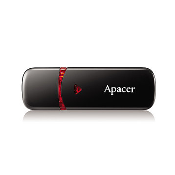 USB-накопитель Apacer AH333 64GB Чёрный, фото 2