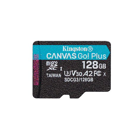 Карта памяти Kingston SDCG3/128GBSP A2 U3 V30 128GB без адаптера, фото 2