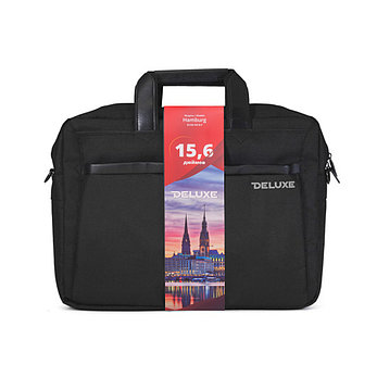 Сумка для ноутбука Deluxe Hamburg 15.6" (DLNB-401B-P), фото 2