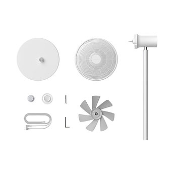 Вентилятор напольный беспроводной Smartmi Standing Fan 2S (ZLBPLDS03ZM) Белый, фото 4