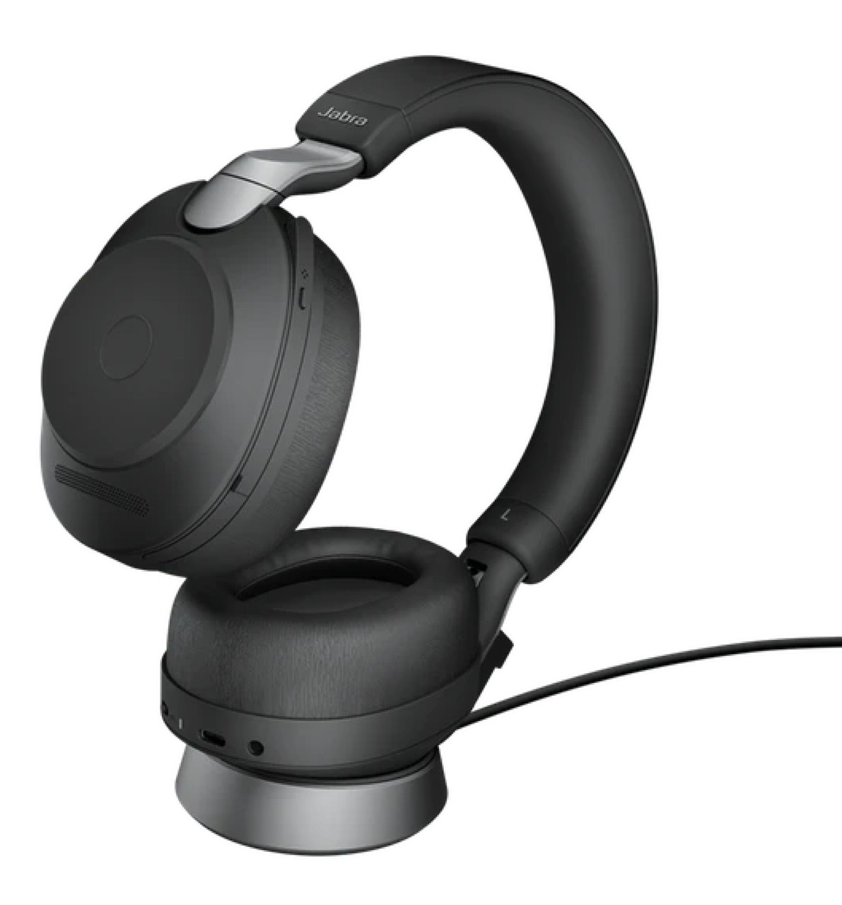 Jabra 28599-999-989 Гарнитура беспроводная EVOLVE2 85, USB-A MS Teams Stereo with Charging Stand - Black, фото 1
