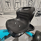 Детский трехколесный велосипед "Харли". Музыкальный. Фара горит. Цвет зеленовато-синий., фото 7