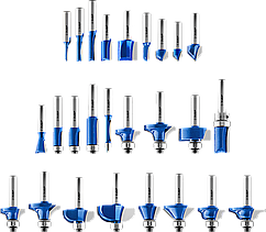 Набор фрез по дереву серия «ПРОФЕССИОНАЛ»