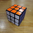 Профессиональный Кубик Рубика "Qiyi Cube" MofangGE 3X3 Sail W. Черный пластик. Куб 3 на 3. Головоломка., фото 6