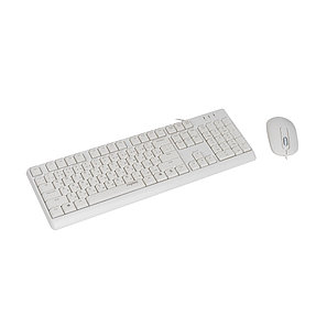Комплект Клавиатура + Мышь Rapoo X130PRO White 2-014962, фото 2