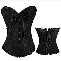 Плотный корсет на косточках