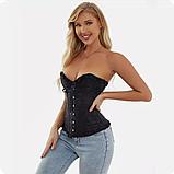 Плотный корсет на косточках, фото 4