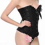 Плотный корсет на косточках, фото 6