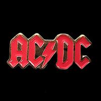 Значок металлический "ACDC"